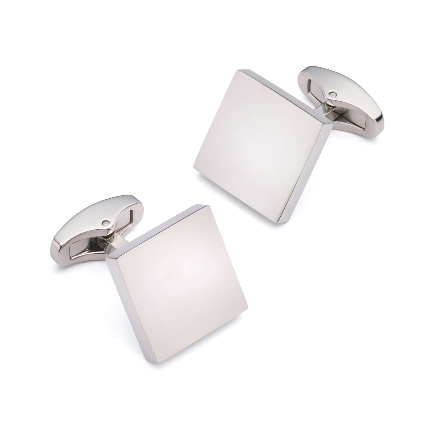 Square Cufflinks In Silver